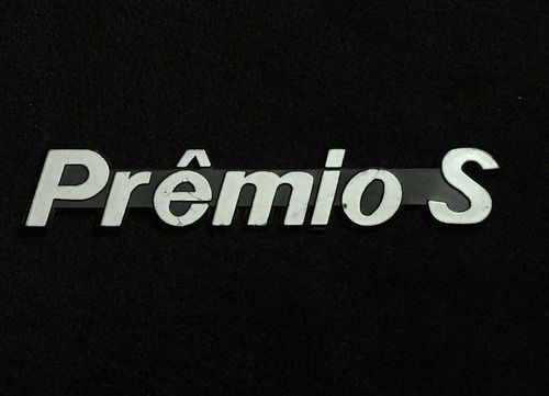 Emblema Fiat Prêmio S - Fundo Preto