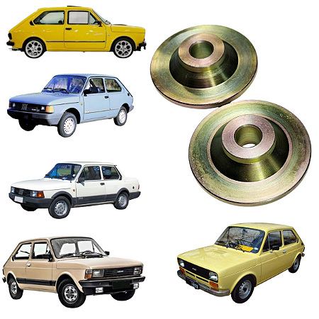 PAR Guia Dos Rolamentos Suspensão Uno P/ Fiat 147