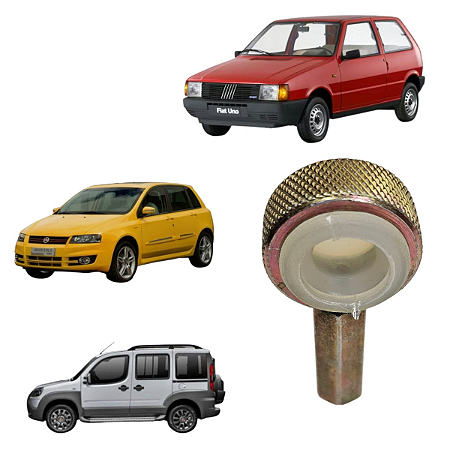 Terminal do Cabo de Marchas 10mm s/ Borracha UNO STILO DOBLO 592225