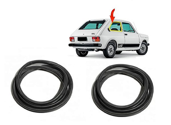Guarnição Borracha Janela Lat FIXA FIAT147 SPAZIO 38880 PAR