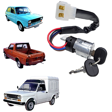 Cilindro De Ignição / Miolo Volante Fiat 147 C/chave 76/87