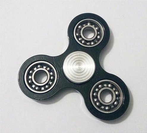 Fidget Hand Spinner Rolamento Anti Stress Ansiedade Metal