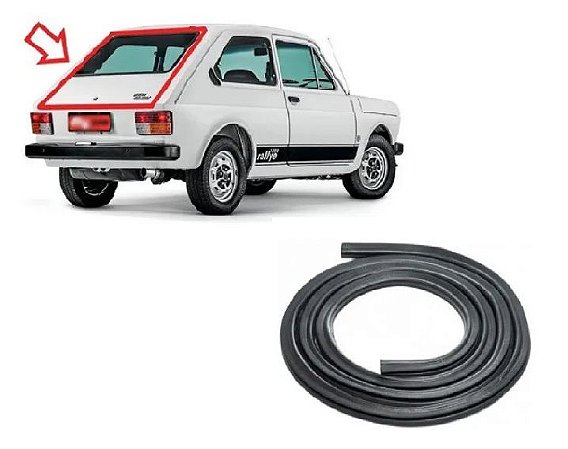 Guarnição Porta-Malas (alta S/aba)(4550mm) Fiat 147 - Jahu - 700