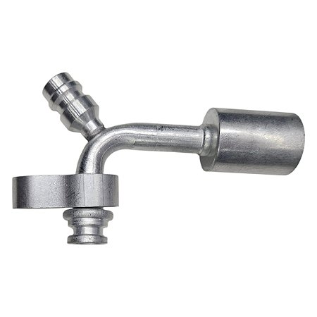 Conexão Block Fitting 90º 08mm Aluminio c/Engate R134a (2032 450309)
