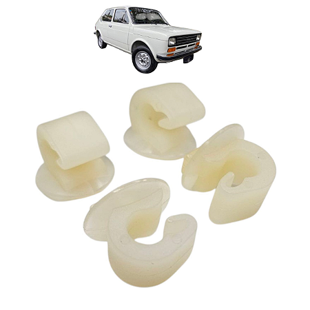 4 Presilha Fixação Varão Traseiro do Teto FIAT 147- 2118