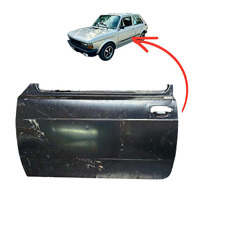 Folha de Porta Fiat 147 Europa Lado Esquerdo Motorista 4535