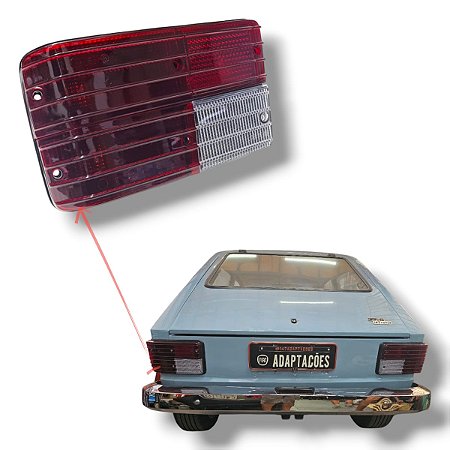 Lanterna Traseira Bicolor FIAT 147 79/82 LE (8001)