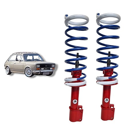 PAR Amortecedor Dianteiro FIAT 147 - Preparado Recondicionado + Molas