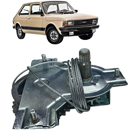 Máquina Vidro Manual Dianteira LD LE FIAT 147 /ALFA ROMEO (607066)