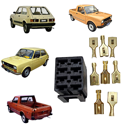 CONECTOR AUTOMOTIVO INTERRUPTOR 8 VIAS