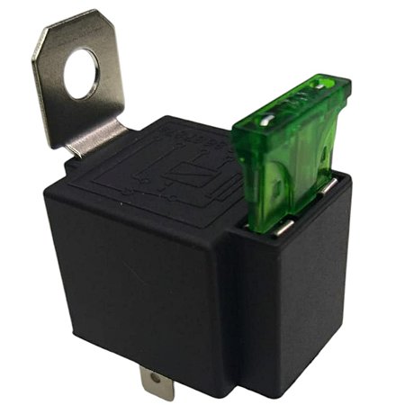Relé Automotivo C/ Porta Fusível 30A - 5 Pinos