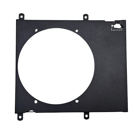 DEFLETOR DE METAL FIAT 147 MOTOR FIASA P/ VENTOINHA SPAL
