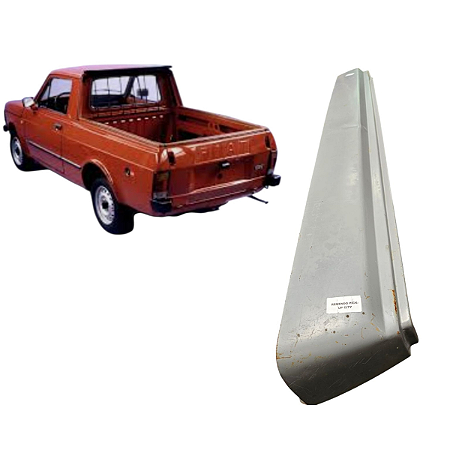 Remendo Traseiro da Caçamba Pick City Lado Esquerdo ORIGINAL