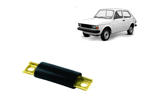 Par Calço Feixe de Mola Traseira Fiat 147 (341 Jahu)