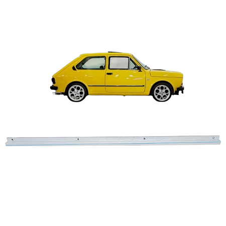 Soleira Do Carpete Para Fiat 147 de Inox LD / LE