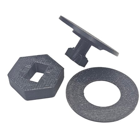 Tampão do Furo Limpador Vigia Tras. Tampa Mala Fiat 147 ABS