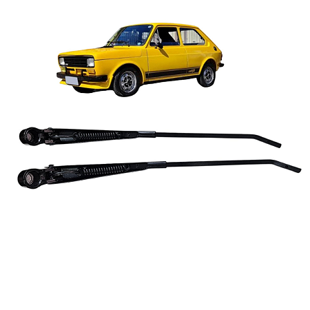 PAR Braço Limpador Para-Brisa Fiat 147 e Derivados ZAMAC