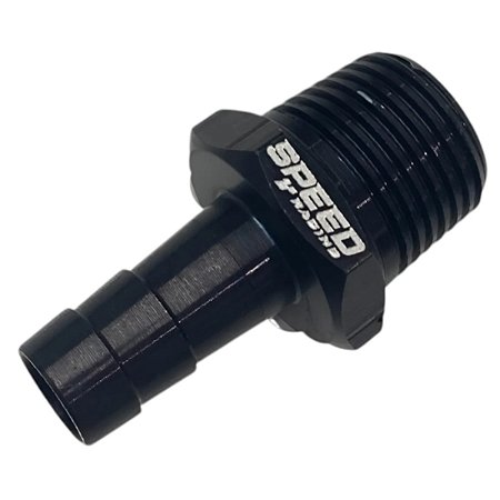 Adaptador Alumínio Anodizado PT 3/8 NPT para Espigão 1/2