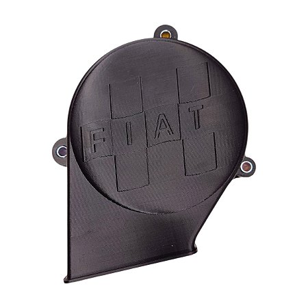 Capa Correia Dentada Fiat 147 e Derivados Logo FIAT - 3D ABS