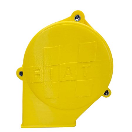Capa Correia Dentada Fiat 147 e Derivados Amarelo - 3D ABS