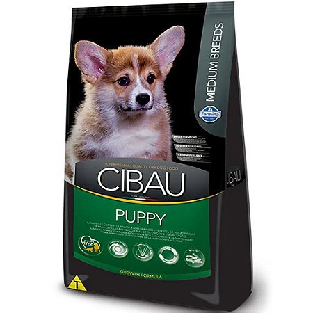 Ração Cibau Filhotes Raças Medias 15Kg