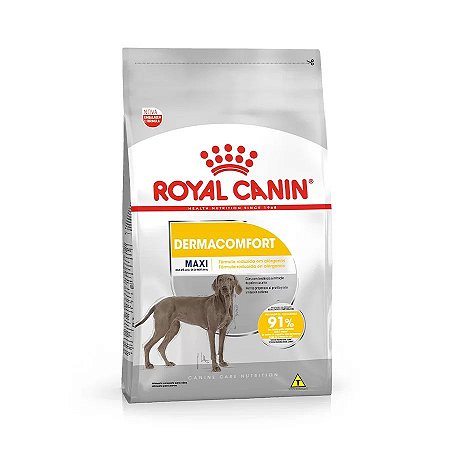 Ração Royal Canin Cães Maxi Adultos Dermaconfort 10,1kg