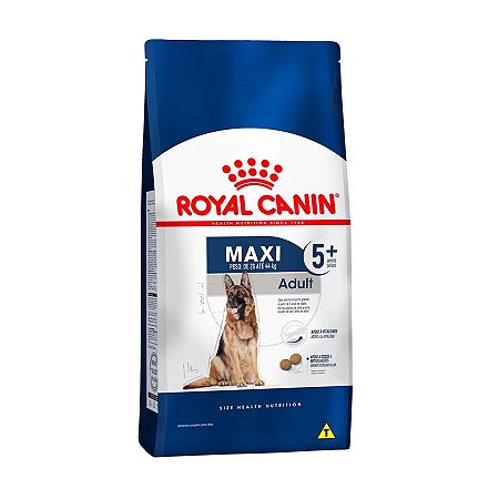 Ração Royal Canin Cães Maxi Adultos Senior 5+ anos 12kg
