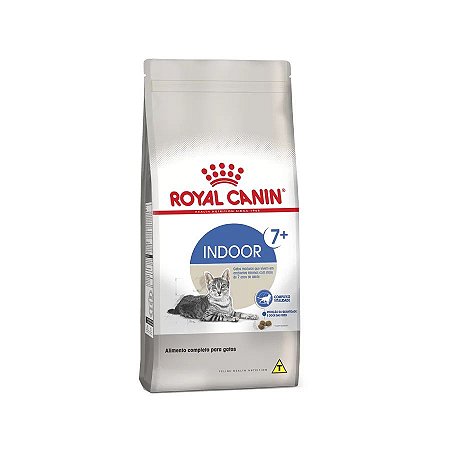 Ração Royal Canin Gatos Adultos Indoor Senior 7+ anos 1,5kg