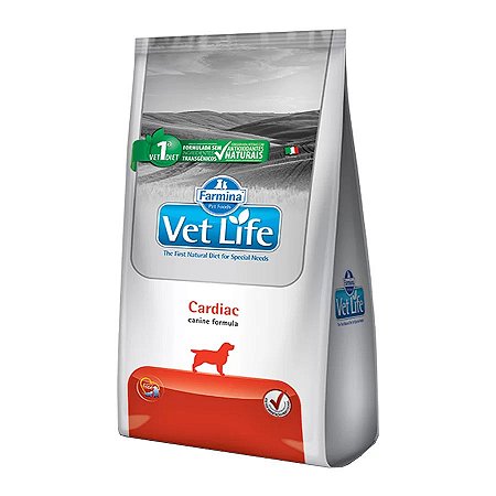 Ração Vet Life Cães Adultos Cardiac 2kg