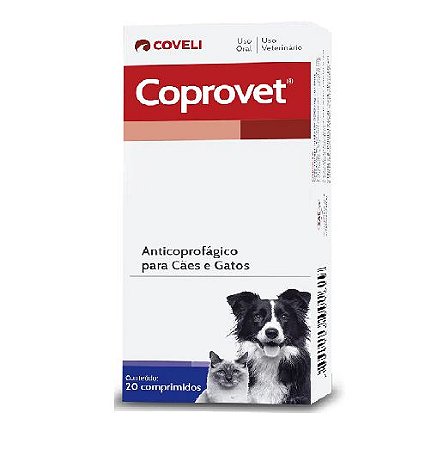 Anticoprofágico Coprovet Coveli 20 Comprimidos