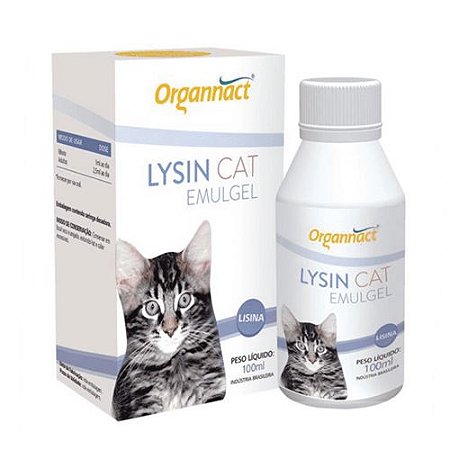Suplemento Organnact Lysin Cat 100g