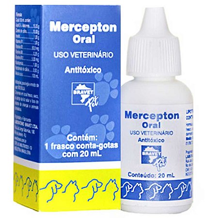 Antitoxico Mercepton Bravet Oral 20ml