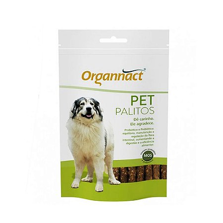 Palito Organnact Cães Pet Probiótico Sache 160g