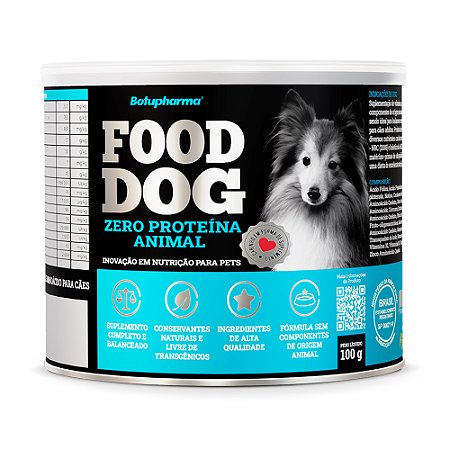 Suplemento Food Dog Zero Proteína Animal 100g