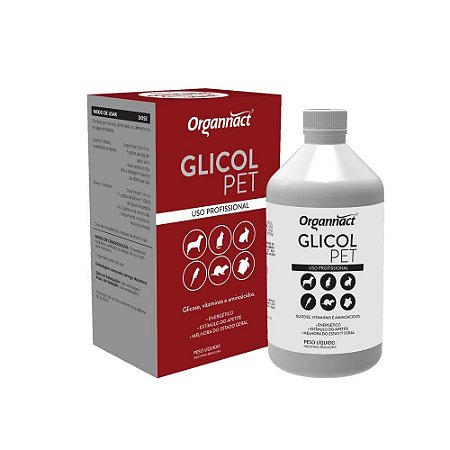 Suplemento Organnact Glicol Pet 30ml