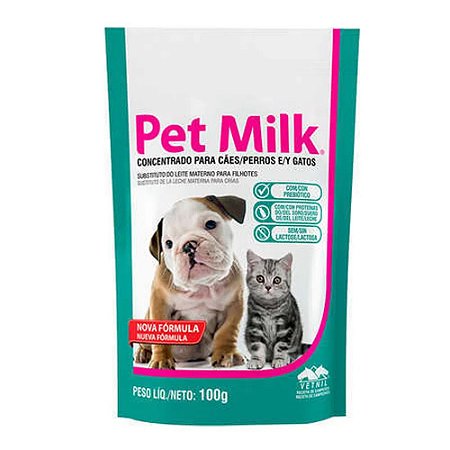 Suplemento Vetnil Pet Milk Sachê 100g