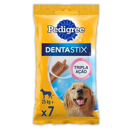 Petisco Pedigree Dentastix Cuidado Oral Para Cães Adultos Raças Grandes 270g