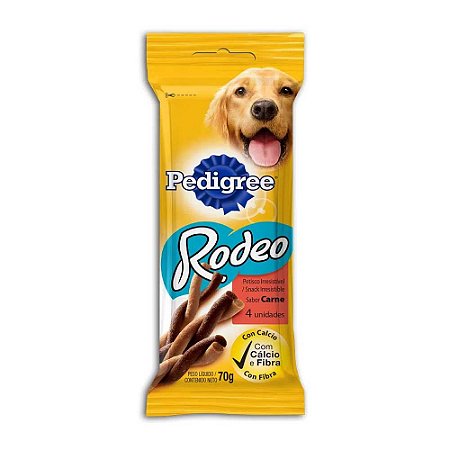 Petisco Pedigree Rodeo Carne 70g