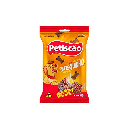 Petisco Petisquinho de Carne Petiscão 60g