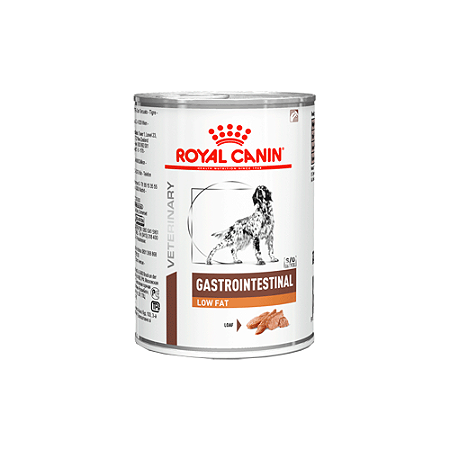 Ração Úmida Royal Canin Cães Gastro Intestinal Low Fat Lata 420g