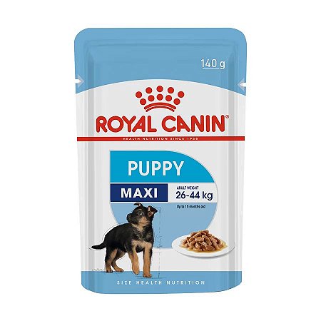 Ração Umida Royal Canin Filhotes Maxi Sache 140G