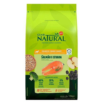 Ração Guabi Natural Cães Adultos Grande e Gigantes