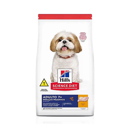 Ração Hills Science Diet Cães Pedaços Pequenos Adultos 7+