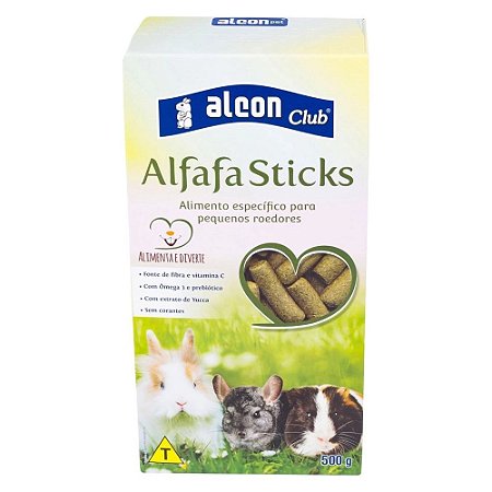 Ração Alfafa Sticks Alcon 500g