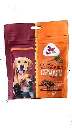 Petisco Papapetisco Biscoito Sabor Cenoura 150g