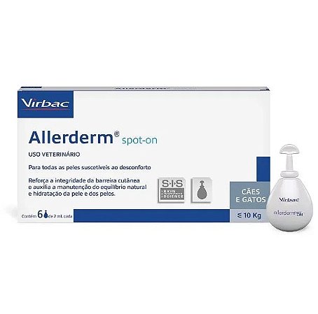 Allerderm Spot On S.I.S  2ml 6 Pipetas