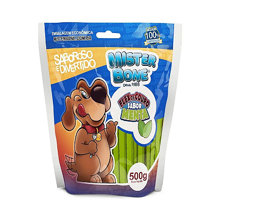 Petisco Flex Sabor Menta 500g