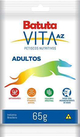 Petisco Batuta Vita Az Adultos 65g