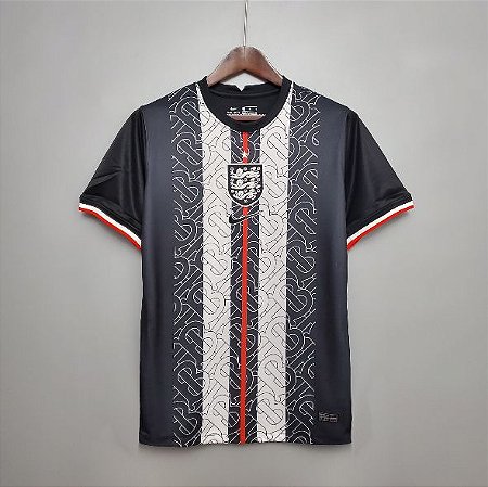 camisa nike inglaterra preta