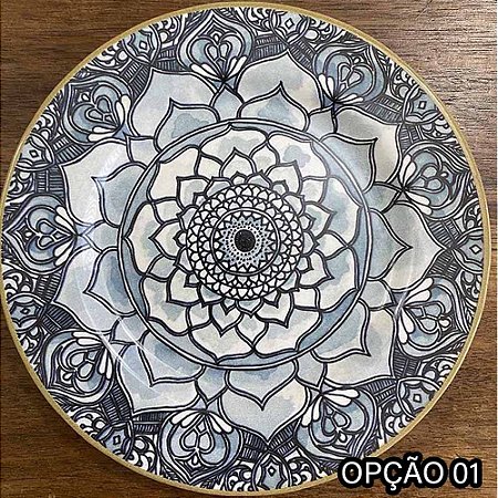 Linha Mandala Scalla - Pratos raso/sobremesa